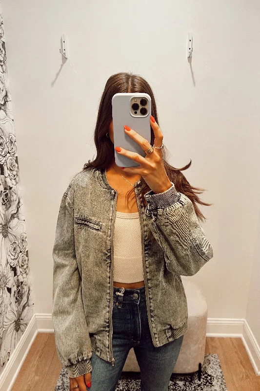 Stanton Ridgemont Denim Jacket Refined Women's Hand - crafted