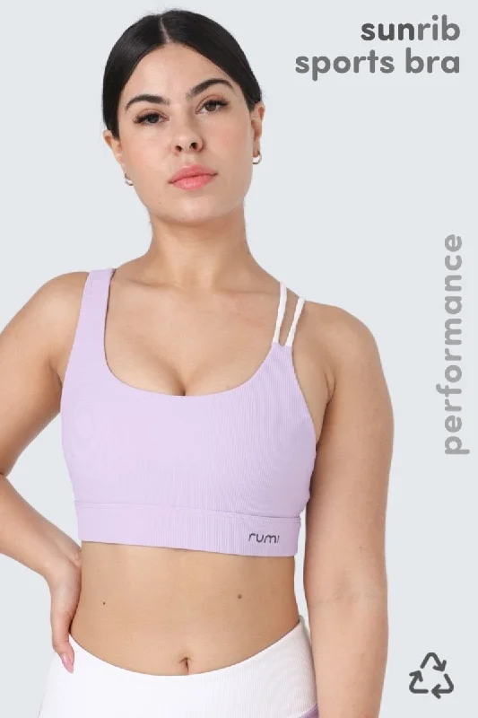 W SunRib Line Bra - Orchid Traditional Women's Wool Traditional Women's Wool