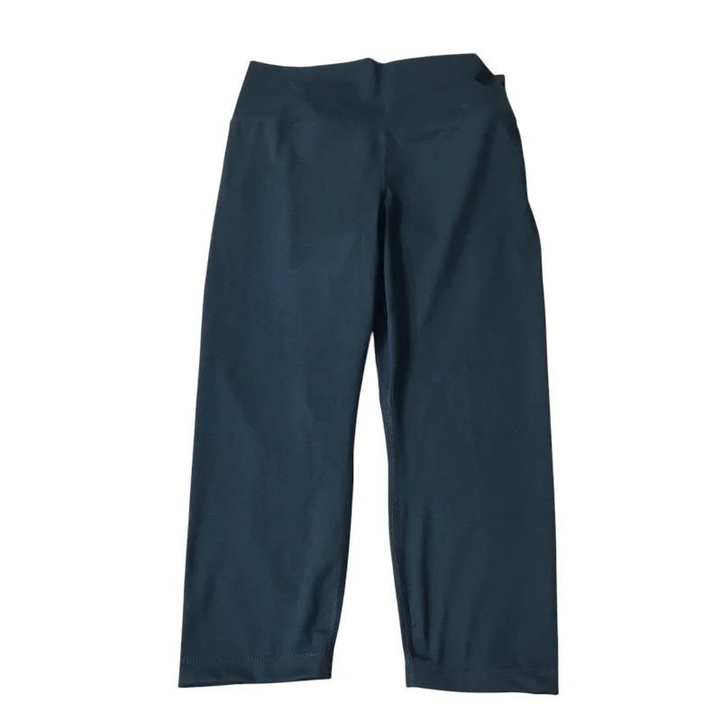 Athletic Leggings By Yogalicious In Teal, Size: Xxl Trendy Women's Oversized