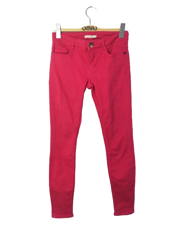 Jean slim Maje Polished Women's Silk