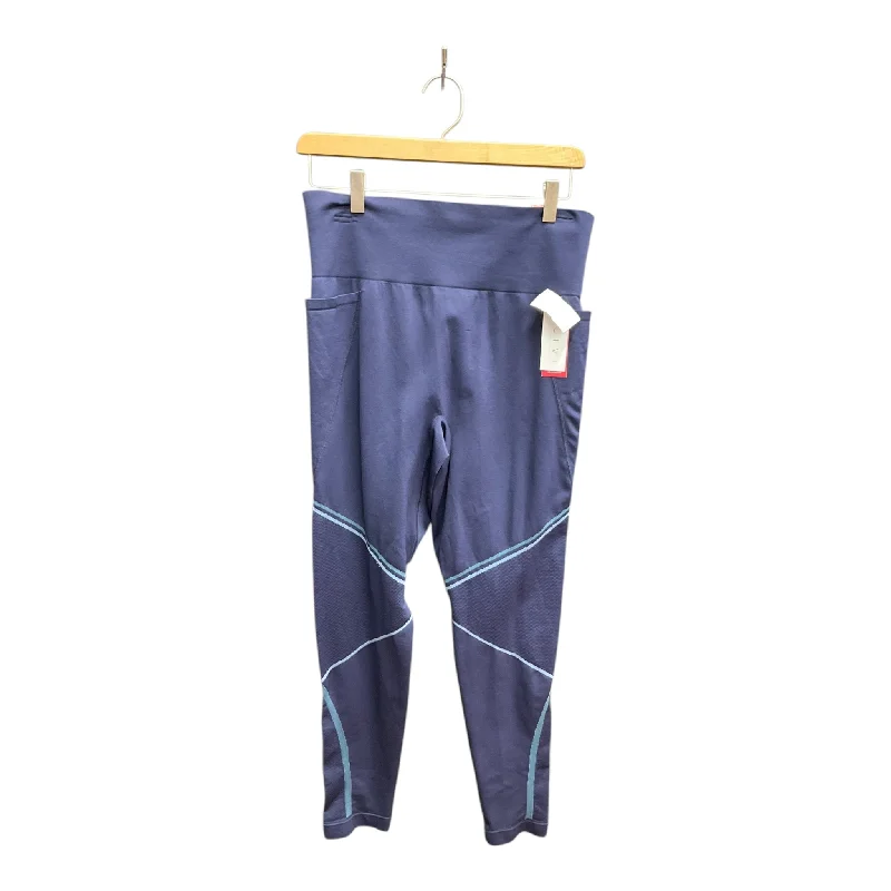 Athletic Leggings Capris By Livi Active In Navy, Size: Xl Practical Women's Quick - dry Practical Women's Quick - dry