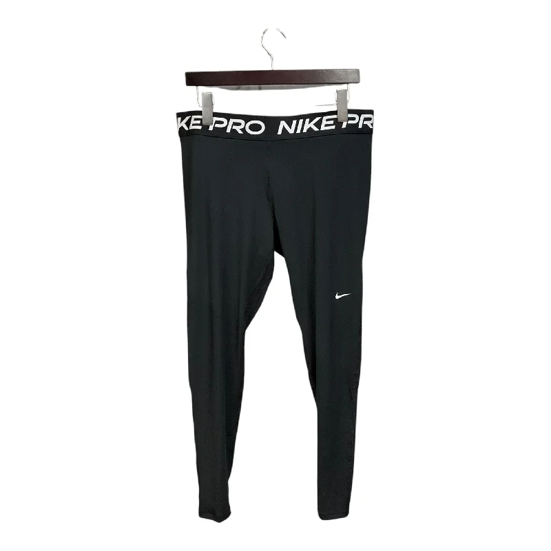 Athletic Leggings By Nike In Black, Size: Xl Hip Women's Urban