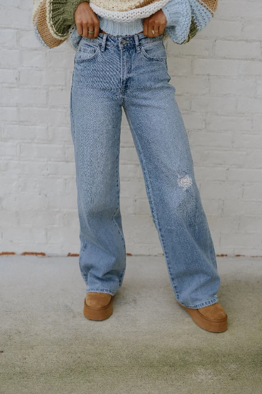 Knox Wide Leg Baggy Jeans Sustainable Organic