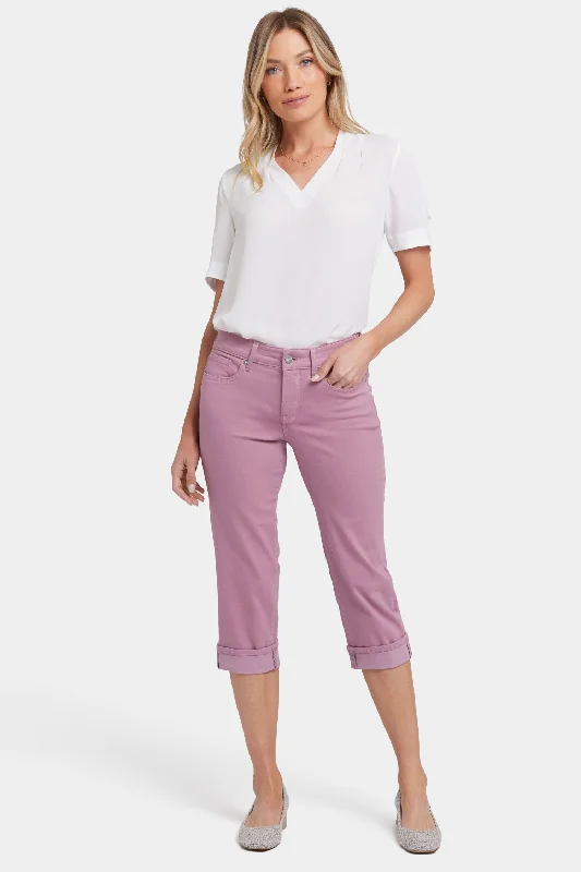Marilyn Straight Crop Jeans - Fairy Falls Sleek Women's 