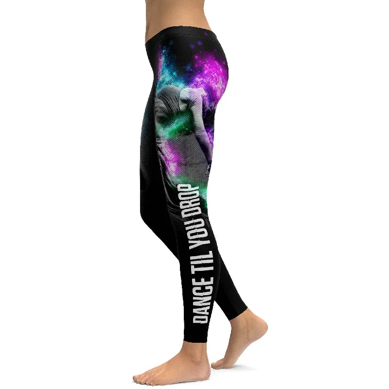 Dance Til You Drop Leggings Disco Disco