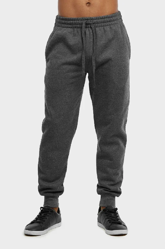 KNOCKER MEN'S MEDIUMWEIGHT FLEECE JOGGER PANTS (SP1110_CH-GR) Feminine Women's Soft Feminine Women's Soft KNOCKER MEN'S MEDIUMWEIGHT FLEECE JOGGER PANTS (SP1110_CH-GR) Feminine Women's Soft Feminine Women's Soft