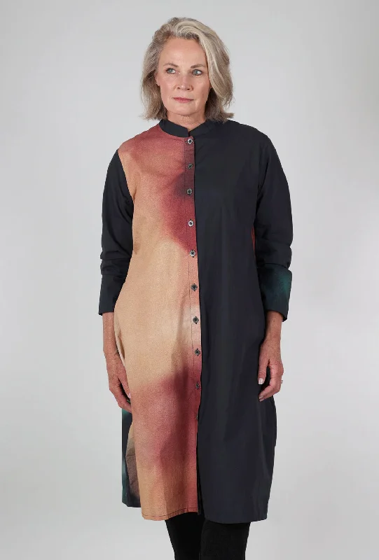 Millie Shirt Dress, Fanfare Rust Traditional Women's 
