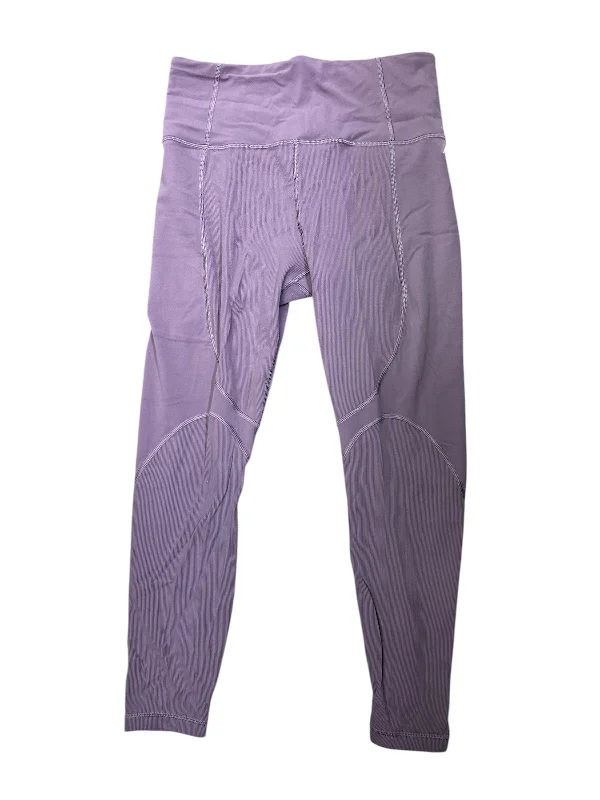 Athletic Leggings By Athleta In Purple, Size: M Dynamic Women's Moto
