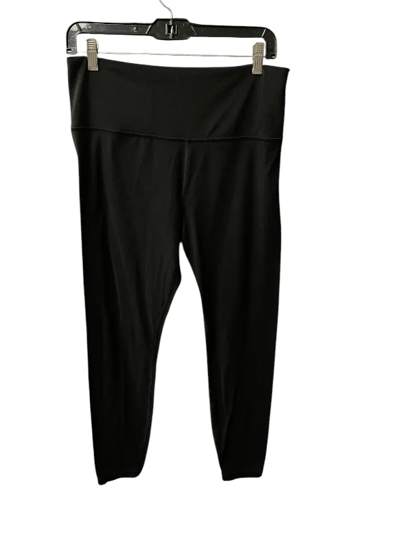 Athletic Leggings By Athleta In Black, Size: L Laid - back Women's Style