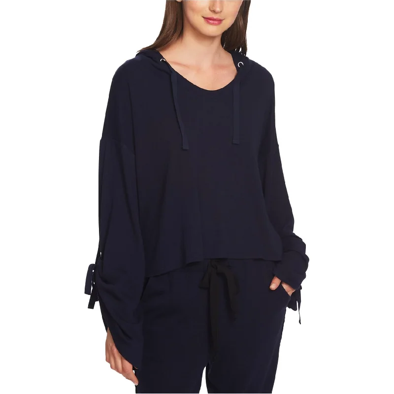1.State Womens Tie Sleeve Hoodie Sweatshirt Elegant Women's  Elegant Women's 