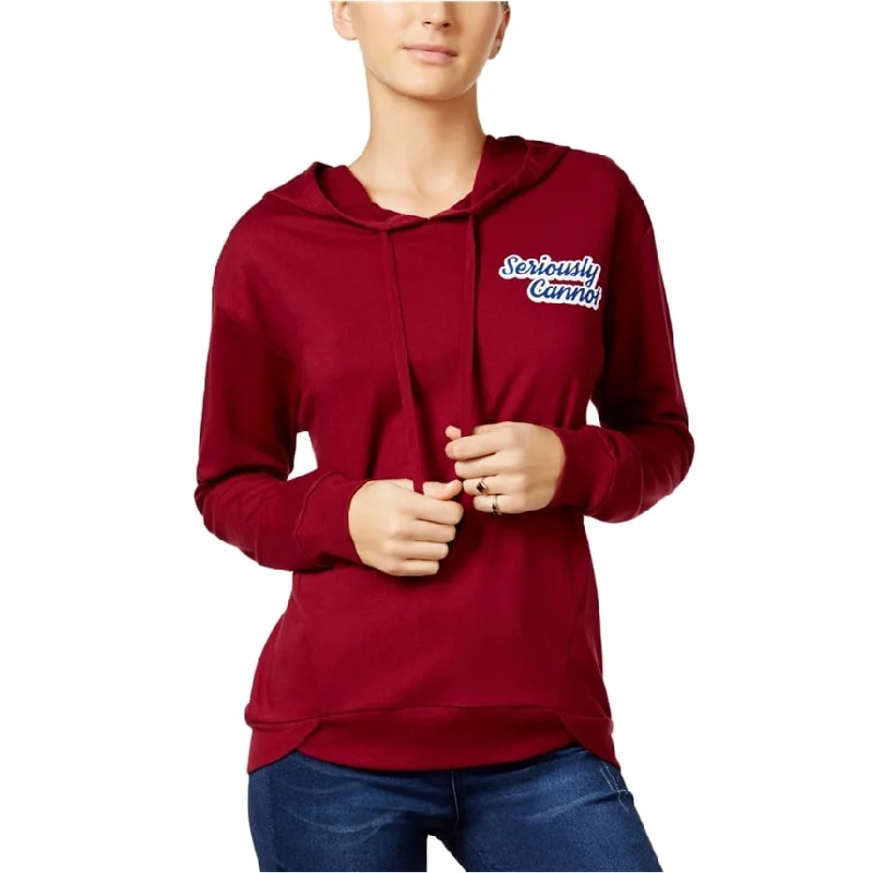 Rebellious One Womens Seriously Cannot Hoodie Sweatshirt, Red, Small Practical Women's Multi - 
