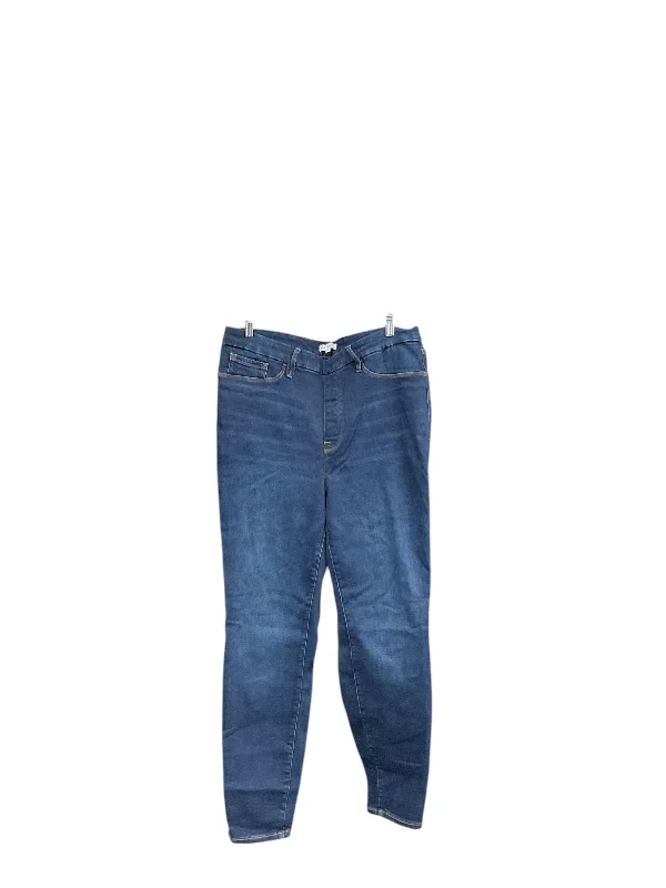 Jeans Boot Cut By Good American In Blue Denim, Size: 6 Laid - back Women's Vibe Laid - back Women's Vibe
