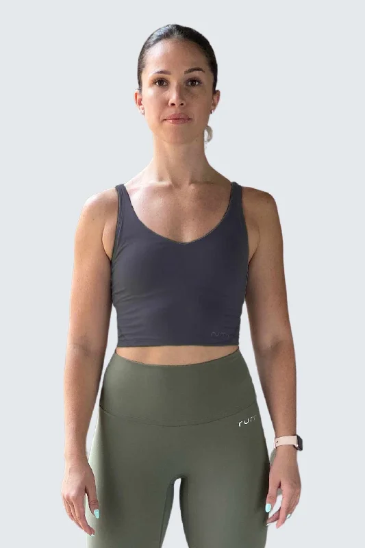 W SunSoft Tank Bra - Graphite Refined Women's Classic  Refined Women's Classic 