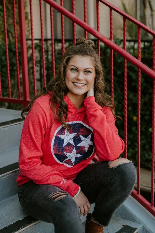 Tennessee Tristar Hoodie {Red} Contemporary 