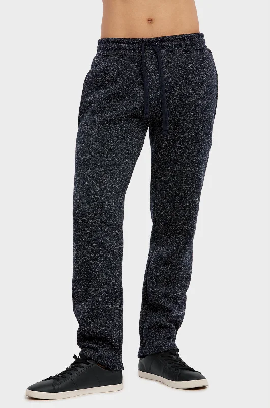 KNOCKER MEN'S MEDIUMWEIGHT FLEECE SPACEDYE SWEATPANTS (SP1010_NVM) Vacation Vacation KNOCKER MEN'S MEDIUMWEIGHT FLEECE SPACEDYE SWEATPANTS (SP1010_NVM) Vacation Vacation