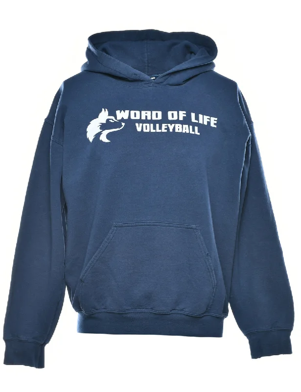Word Of Life Volleyball Hoodie - M Bold Women's Animal Print