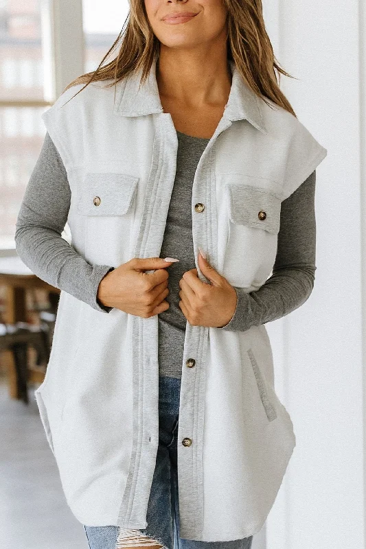 Zari Sleeveless Shacket | S-XL Dapper Women's 1920S