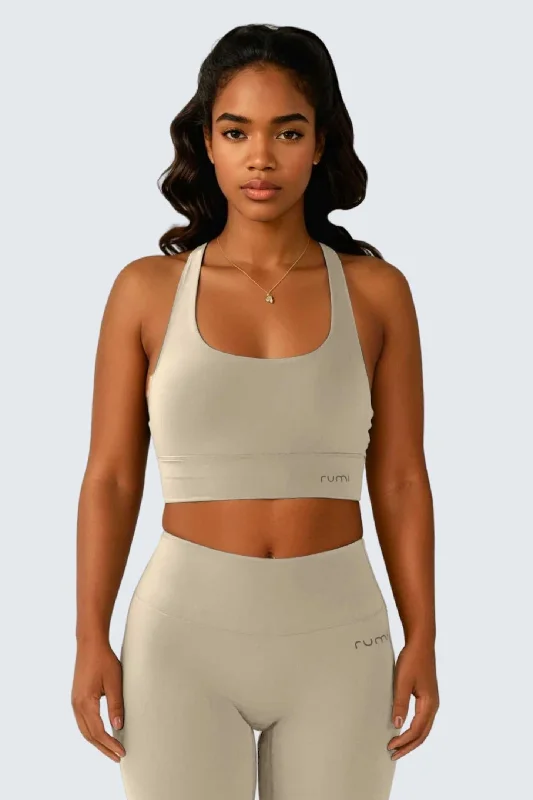 W SunSoft Stringy Crop Top Bra - Sand Disco Disco