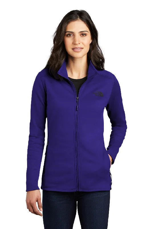 The North Face Womens Skyline Full Zip Fleece Jacket - Lapis Blue Feminine Women's Soft 