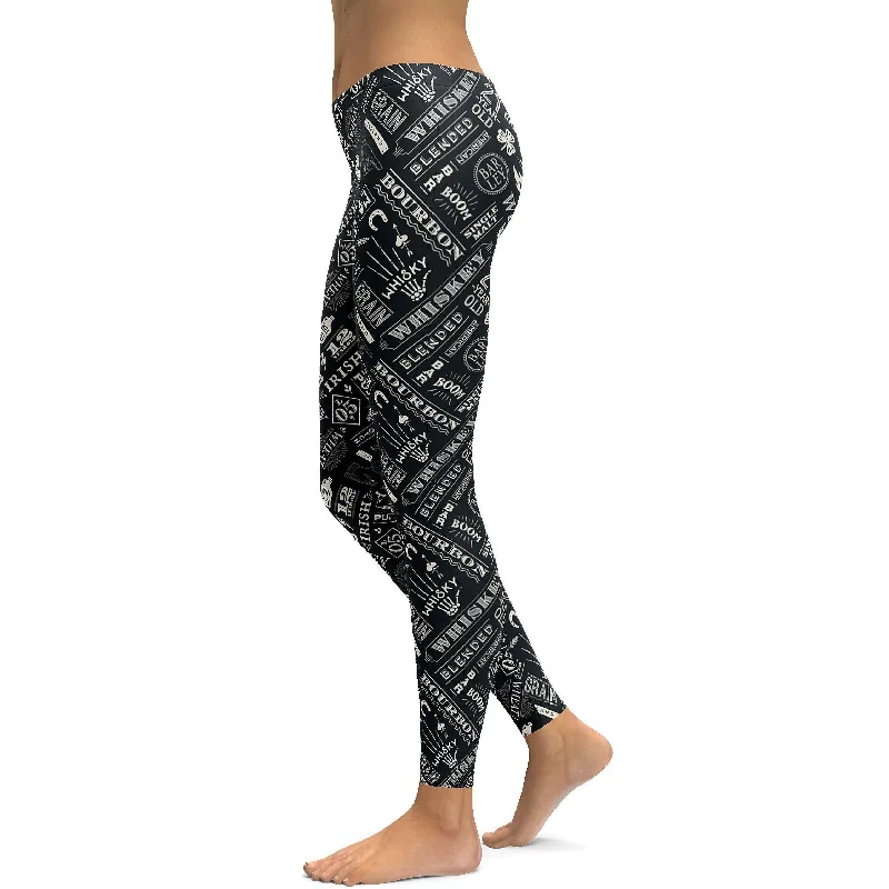 Irish Whiskey Leggings Feminine Women's Style 