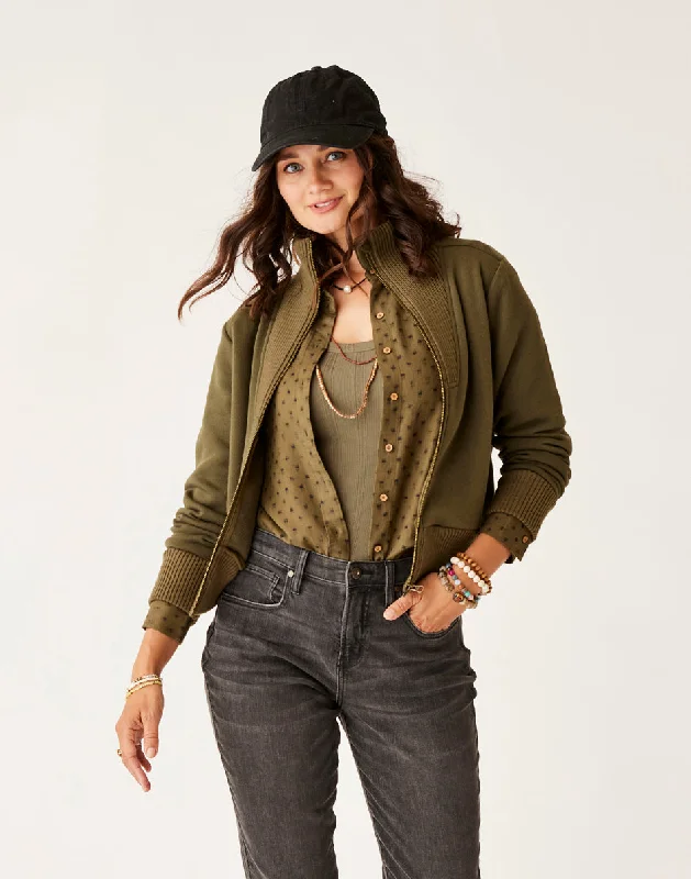 Briar Fleece Jacket: Fir Cool Women's Skate