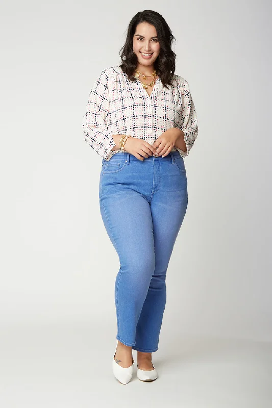 Sheri Slim Ankle Jeans In Plus Size - Edgewater Refined Women's 