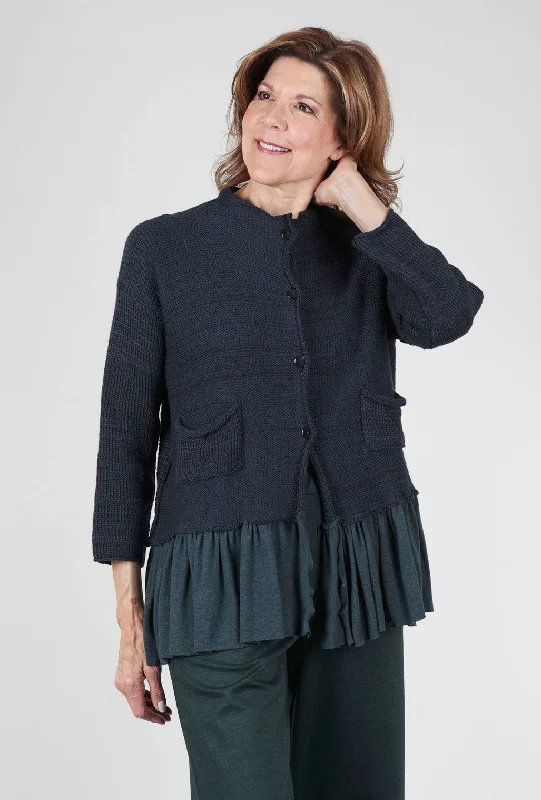 Puma Peplum Cardie, Jade Business