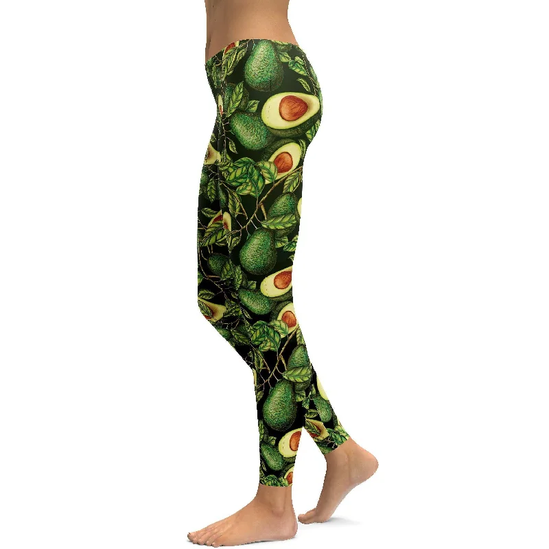 Avocado Leggings Sustainable Organic