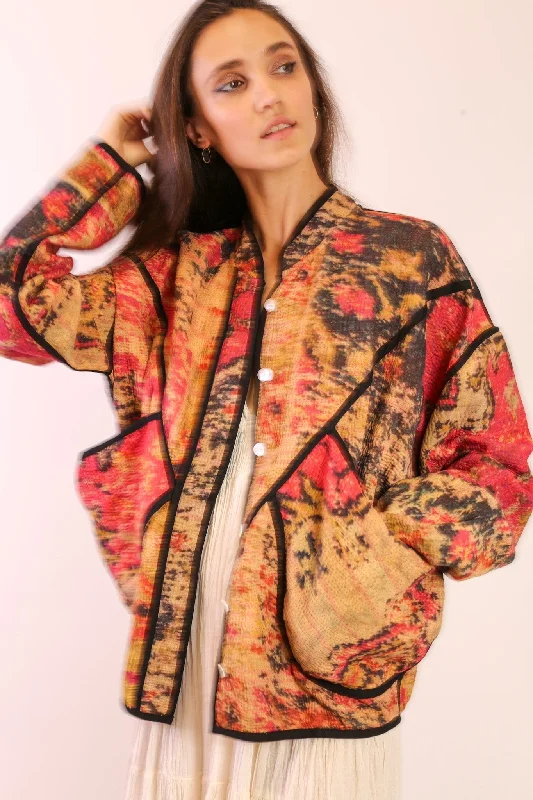 KANTHA JACKET WEVAL Sophisticated Women's 