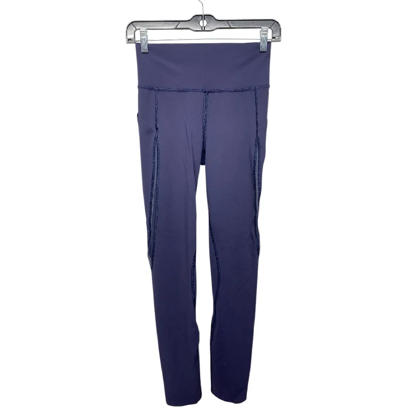 Athletic Leggings By Lululemon In Blue, Size: S Modern Women's 