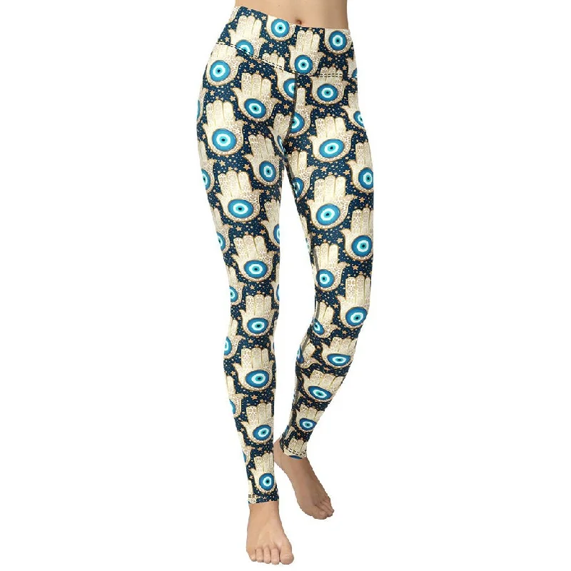 Eye Talisman Yoga Leggings European