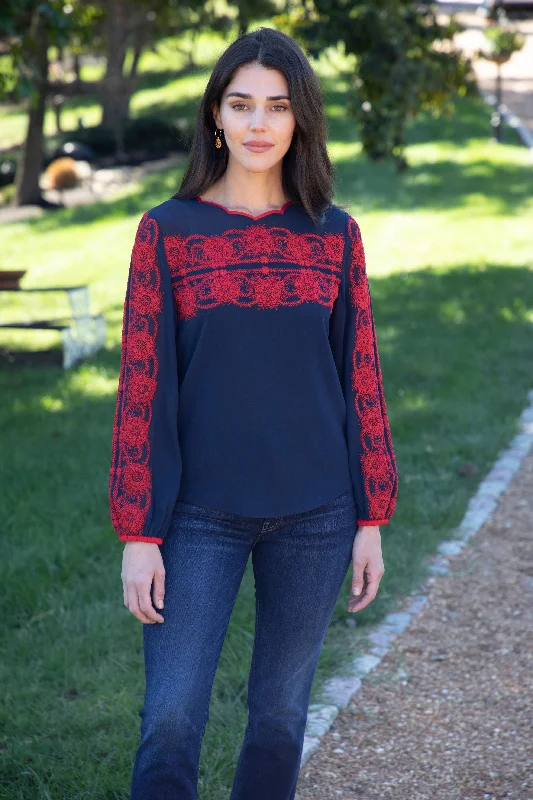 Isabella blouse British Gentlewoman Style