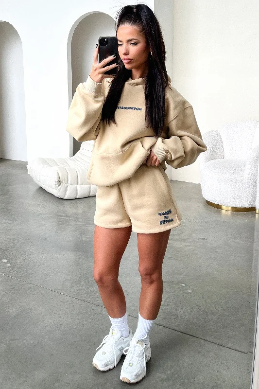 Series 3 Shorts - Beige Cozy Women's Winter