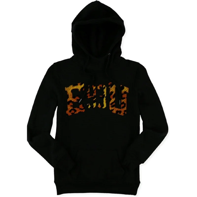 Ecko Unltd. Womens Leopard Pullover Hoodie Sweatshirt British Gentlewoman Style