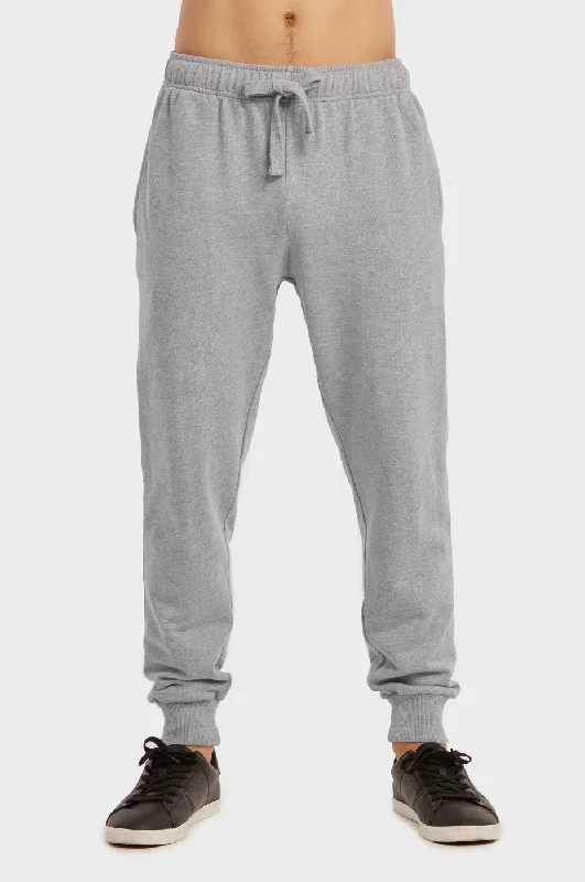KNOCKER MEN'S TERRY JOGGERS (SP3100_H.GRY) Monochromatic All - in - one Monochromatic All - in - one KNOCKER MEN'S TERRY JOGGERS (SP3100_H.GRY) Monochromatic All - in - one Monochromatic All - in - one