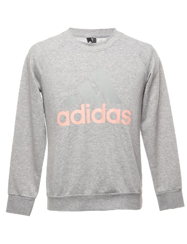 Adidas Printed Sweatshirt - M Dynamic Women's Moto