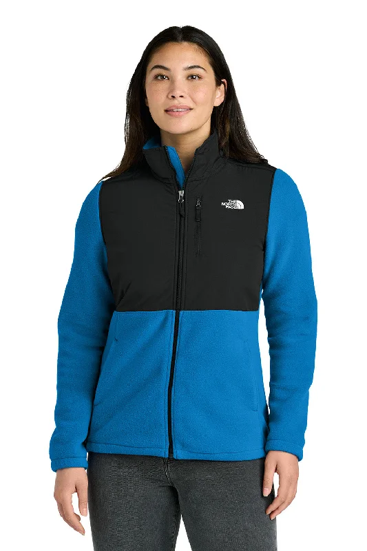 The North Face Womens Highest Peak Fleece Full Zip Jacket - Hero Blue/Black - New Elegant Women's The North Face Womens Highest Peak Fleece Full Zip Jacket - Hero Blue/Black - New Elegant Women's