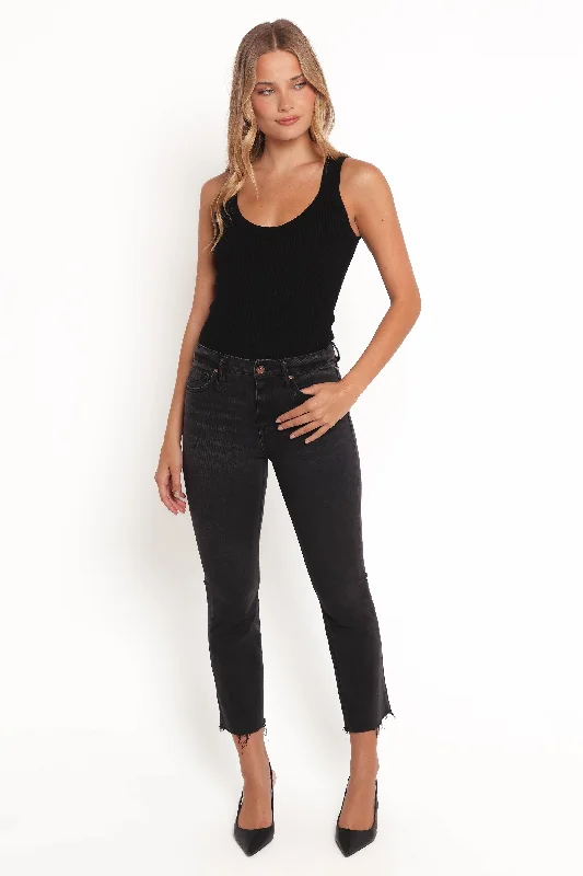 Marlow Mid Rise Crop Flare Jeans - Psych Bold Women's Animal Print