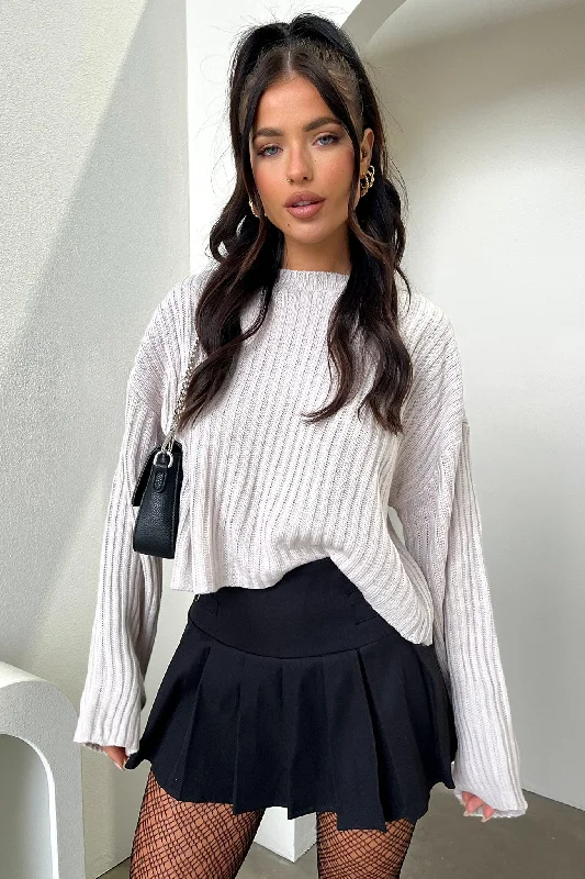 Mina Knit - Grey European