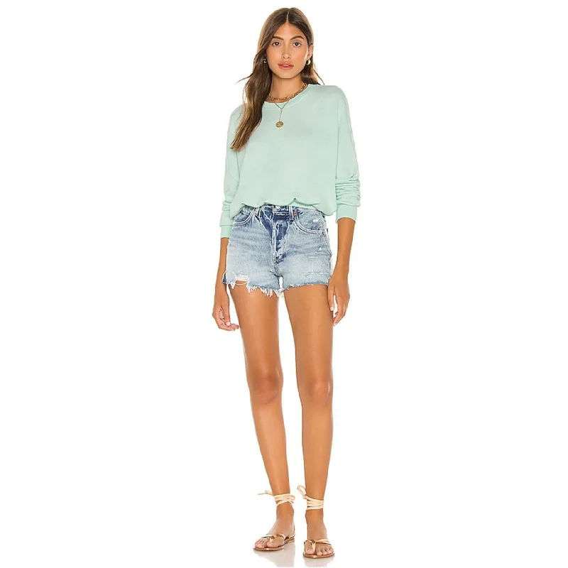 n:philanthropy Womens Moni Sweatshirt, Green, X-Large Street Street