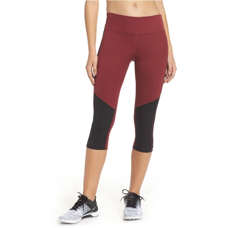 Reebok Womens Workout Color Block Yoga Pants, Red, Small Confident Women's High - fashion Reebok Womens Workout Color Block Yoga Pants, Red, Small Confident Women's High - fashion