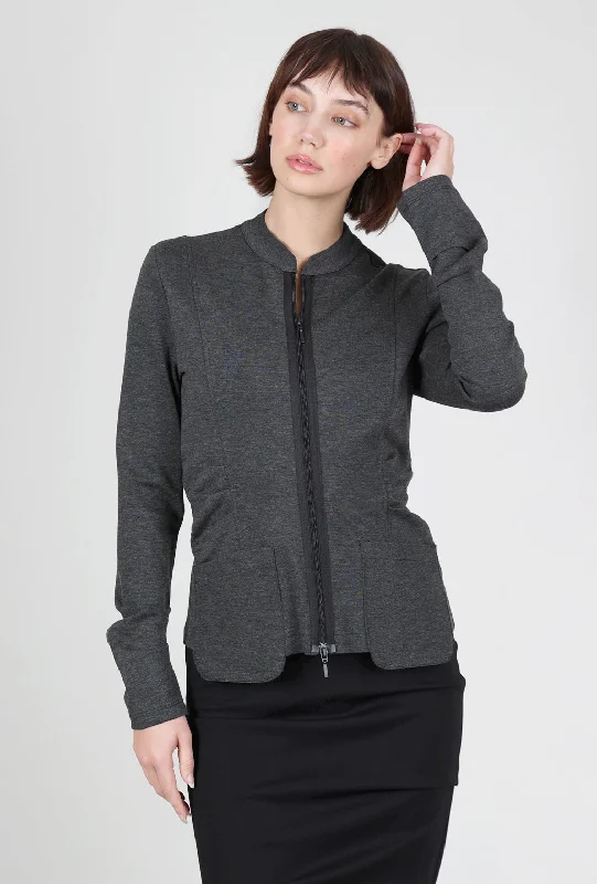 Ponte Rigby Jacket, Charcoal Athletic Women's 