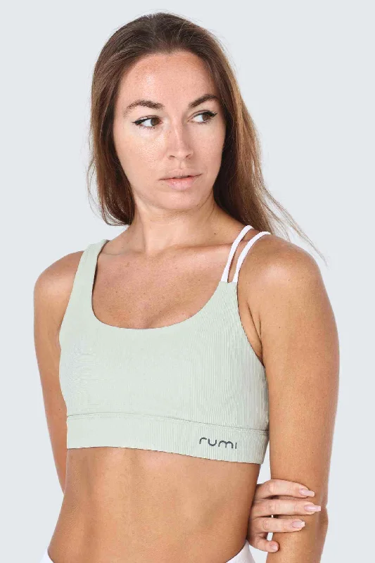 W SunRib Line Bra - Peacock Light Refined Women's Velvet Refined Women's Velvet