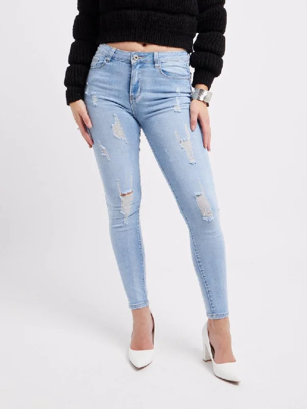 Jean skinny bleu ciel Rugged Women's Outdoor  Rugged Women's Outdoor 