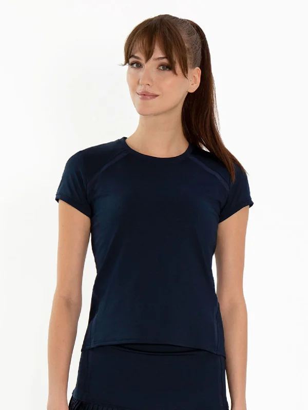 Classic Short Sleeve Crew Neck - Midnight Confident Women's Power Confident Women's Power Classic Short Sleeve Crew Neck - Midnight Confident Women's Power Confident Women's Power