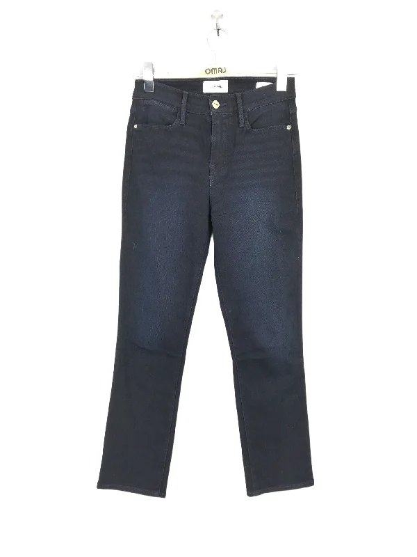 Jean droit FRAME Classic Women's Pin - striped