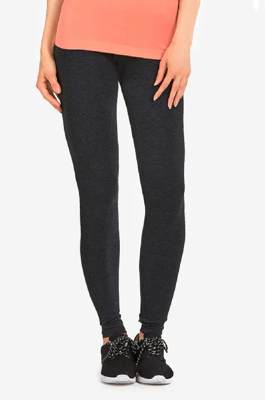 SOFRA LADIES COTTON LEGGINGS (WP4000_CHC/GR) Trendy Women's Oversized