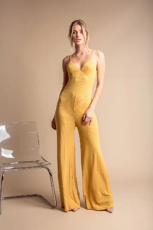 Seed V-Neck Cami Jumpsuit Sustainable Organic