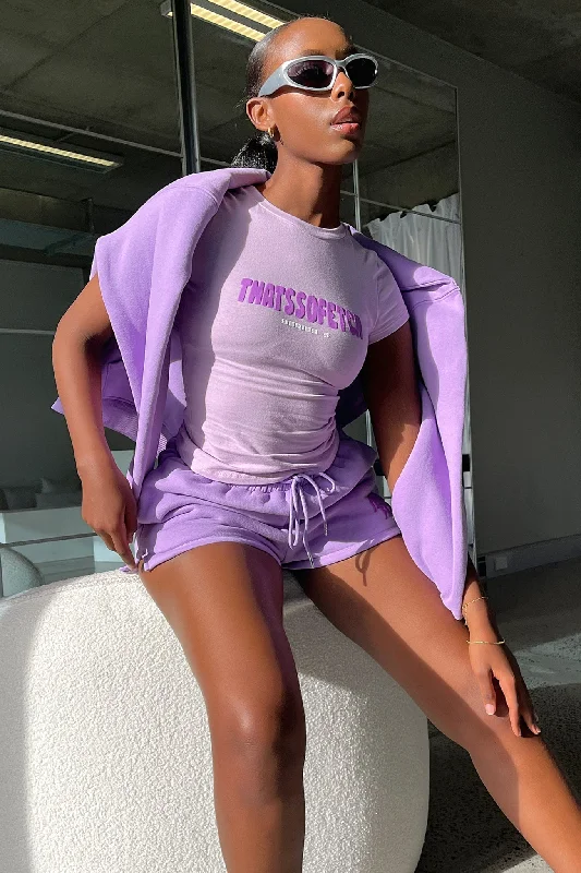 Series 5 Tee - Lilac Business