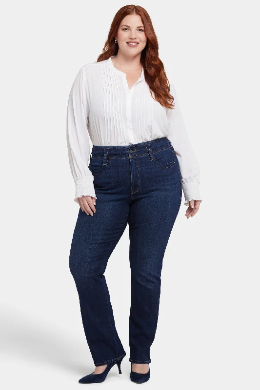 Marilyn Straight Jeans In Plus Size - Northbridge Traditional Women's 